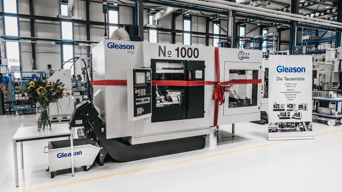 Gleason Schweiz liefert die eintausendste Maschine aus